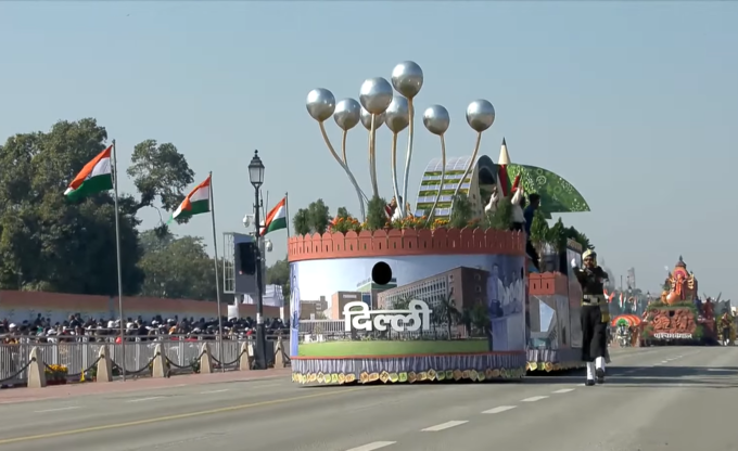 Delhi Jhanki in republic day 2025: गणतंत्र दिवस परेड में राजधानी दिल्ली की झांकी