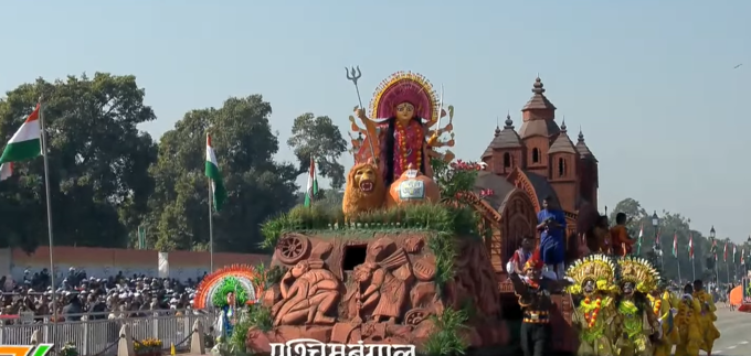 West Bengal Jhanki in republic day 2025: गणतंत्र दिवस परेड में पश्चिम बंगाल की झांकी