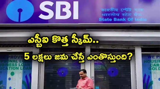 SBI Scheme: వారి కోసం ఎస్బీఐ సరికొత్త స్కీమ్.. అధిక వడ్డీ.. రూ. 5 లక్షలు జమ చేస్తే ఎంతొస్తుందంటే?