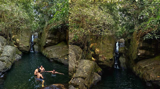 Kadavupuzha Waterfalls: കണ്ടാൽ അതീവസുന്ദരി, അപകടകാരിയും; ഈ 'നീലത്തടാകം' മനംമയക്കുന്ന ഹിഡൻ പ്ലേസ്