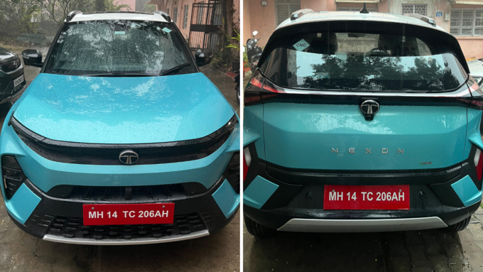 Tata Nexon iCNG: लुक और डिजाइन