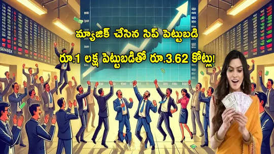 Mutual Fund: ఒక్కసారి రూ.1 లక్ష పెడితే.. రూ.3.62 కోట్లొచ్చాయ్.. మ్యాజిక్ చేసిన స్కీమ్ ఇదే!