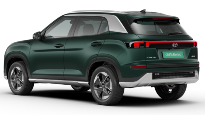 Hyundai Creta EV Robust Emerald Matte