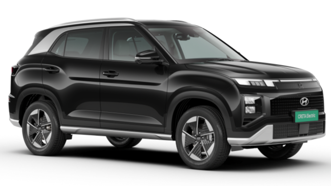 Hyundai Creta EV Abyss Black