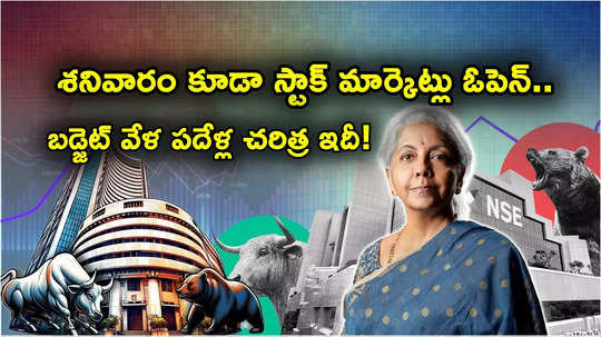 Share Market: శనివారం స్టాక్ మార్కెట్లు ఓపెన్.. గత పదేళ్లలో బడ్జెట్ రోజున ఇన్వెస్టర్లకు లాభమా.. నష్టమా?