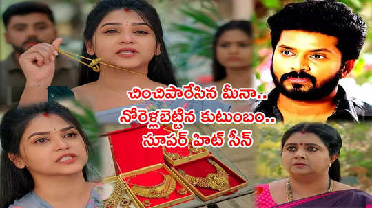 Gunde Ninda Gudi Gantalu: మీనా దెబ్బకు ముచ్చెమటలు.. సూపరో సూపర్!