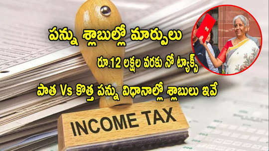 Old vs New Tax Regime: పన్ను శ్లాబుల్లో మార్పులు.. పాత Vs కొత్త పన్ను విధానంలో ట్యాక్స్ శ్లాబులివే