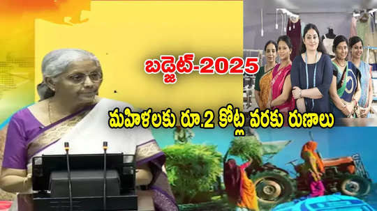 Budget 2025: ఆ మహిళలకు బడ్జెట్‌లో శుభవార్త.. సొంత వ్యాపారానికి రూ.2 కోట్ల వరకు లోన్