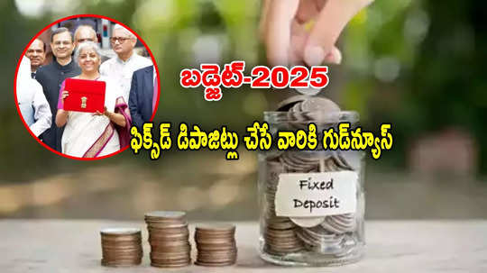 Budget 2025: ఫిక్స్‌డ్ డిపాజిట్లు చేసే వారికి గుడ్‌న్యూస్.. ట్యాక్స్ లిమిట్ పెంపు.. బడ్జెట్‌లో ప్రకటన