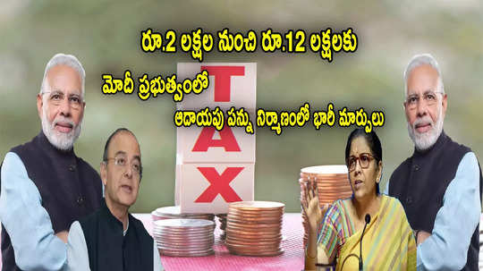 2 లక్షల నుంచి 12 లక్షలకు.. 2014 తర్వాత 'ఇన్‌కమ్ ట్యాక్స్‌'లో మార్పులు ఇలా...!