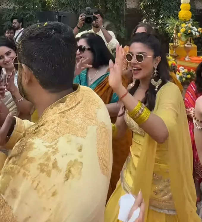 Priyanka Chopra brothers Haldi Ceremony