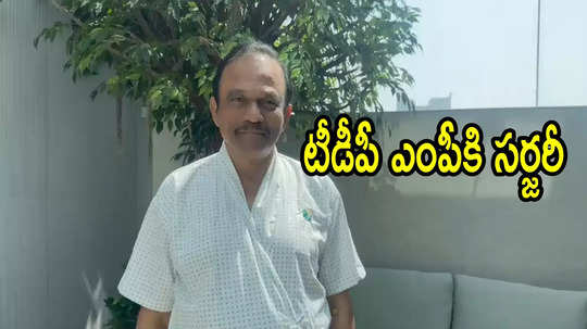 TDP MP Hospitalized: టీడీపీ ఎంపీకి అస్వస్థత.. చెన్నైలోని ఆస్పత్రిలో చేరిక