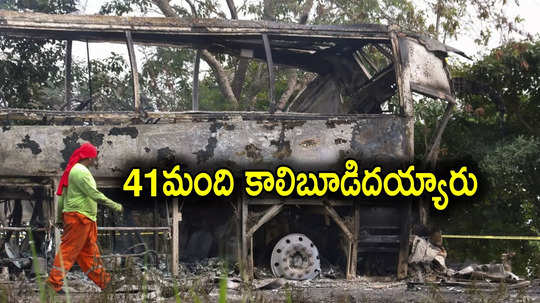 Bus Accident: బస్సును ఢీకొట్టిన ట్రక్కు.. మంటలు చెలరేగి 41 మంది సజీవ దహనం