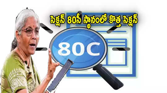 New Income Tax Bill: సెక్షన్ 80C ఉండదు.. పన్ను ఆదా మినహాయింపులు కొత్త సెక్షన్‌లోకి..!