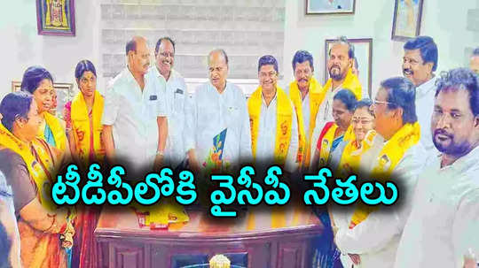 TDP: వైసీపీకి బిగ్ షాక్.. ఒకేసారి టీడీపీలోకి మరో ఆరుగురు, ఇప్పటికే నలుగురు చేరిక