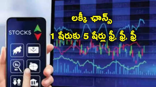 Bonus Shares: లక్కీ ఛాన్స్.. 1 షేరుకు ఏకంగా 5 షేర్లు ఉచితం.. ఒక్క రోజే ఛాన్స్!