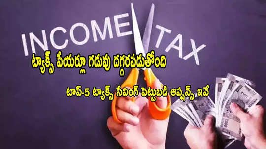 Tax Saving: ట్యాక్స్ పేయర్లూ.. మార్చి 31 వరకే గడువు.. టాప్-5 పన్ను ఆదా ఆప్షన్లు ఇవే!