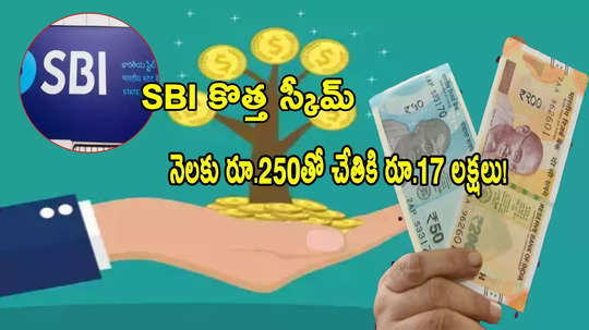 SBI కొత్త స్కీమ్ జన్‌నివేశ్.. నెలకు రూ.250 కడితే రూ.17 లక్షలు.. ఎన్నేళ్లు పడుతుందంటే?