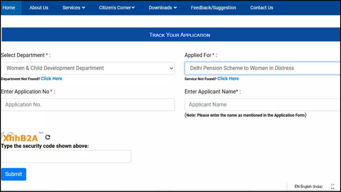 Widow Pension Status