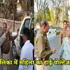 नगर पालिका ऑफिस से फाइलें नीचे फेंकी, 1 घंटे तक हंगामा, महिला ने इस बात से नाराज होकर किया हाई वोल्टेज ड्रामा