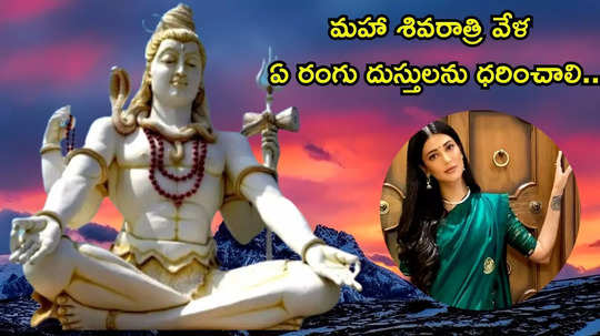 Maha Shivratri 2025 మహా శివరాత్రి వేళ ఈ రంగుల దుస్తులు ధరించండి.. శివయ్య ఆశీస్సులు పొందండి..