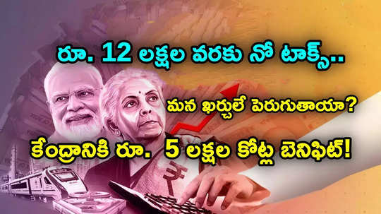 Income Tax: రూ. 12.75 లక్షల వరకు జీరో టాక్స్‌తో ఖర్చులు పెరుగుతాయా.. కేంద్రానికి ఎంత ప్రయోజనం..?