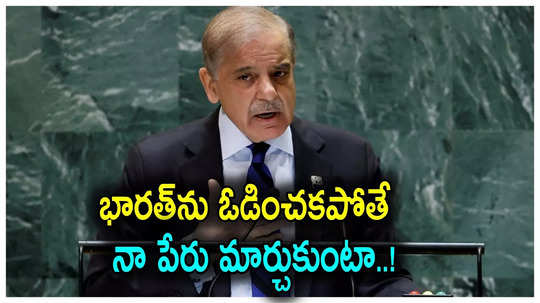 Pakistan: భారత్‌ను ఓడించకపోతే పేరు మార్చుకుంటా.. పాక్ ప్రధాని వింత వ్యాఖ్యలు