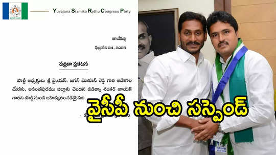 YSRCP నుంచి ముఖ్య నేత సస్పెండ్.. ఆ వీడియో వైరల్ కావడంతో అడ్డంగా బుక్