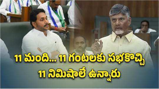 11 మంది, 11 గంటలు, 11 నిమిషాలు.. చంద్రబాబు టీజింగ్ చూశారా?