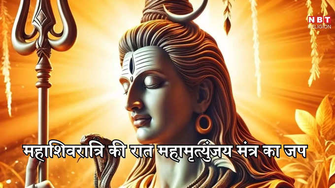 महाशिवरात्रि की रात महामृत्युंजय मंत्र का जप