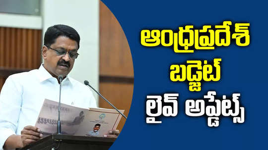 AP Budget 2025 Live: ఆంధ్రప్రదేశ్ బడ్జెట్ హైలైట్స్.. ఆ మూడు పథకాలపై శుభవార్త