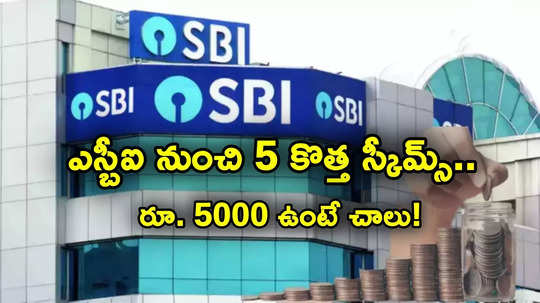 SBI Schemes: ఎస్బీఐ నుంచి 5 కొత్త పథకాలు.. సెబీ దగ్గరికి డ్రాఫ్ట్ పేపర్స్.. కనీసం రూ. 5 వేలు ఉంటే చాలు!