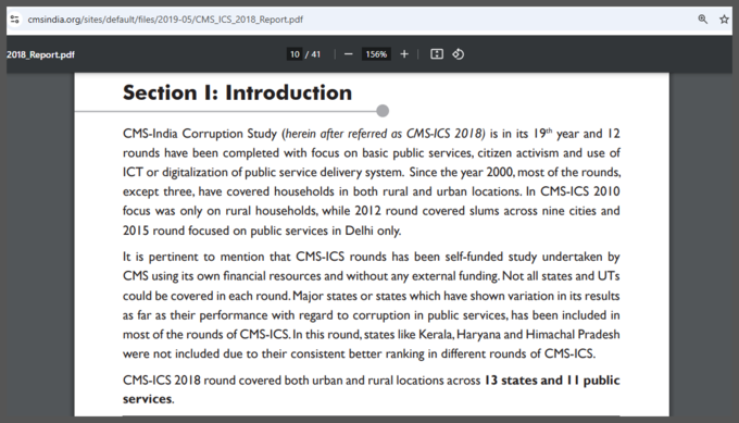 cms survey SS 1