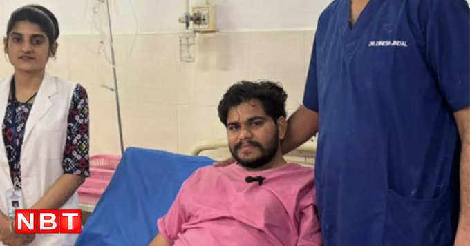 kota man in hospital