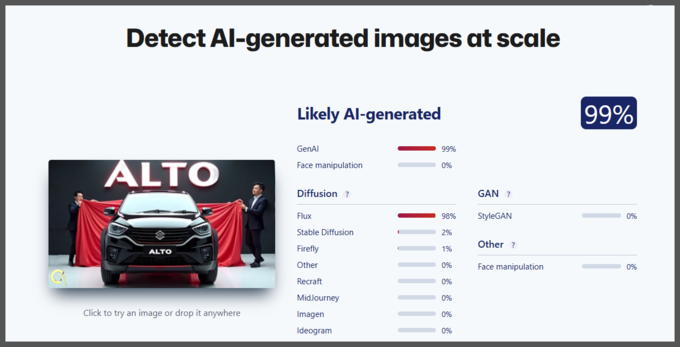 maruti alto 2025 fact check SS