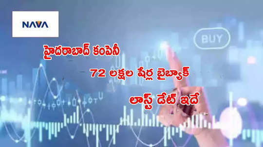 Buyback: రేపటి నుంచే 'హైదరాబాద్' కంపెనీ షేర్ల బైబ్యాక్.. ఒక్కో షేరుపై రూ.117 లాభం.. లాస్ట్ డేట్ ఇదే..!