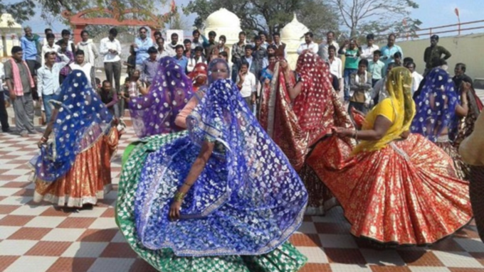 राई नृत्य और बधाई गीतों की झलक  