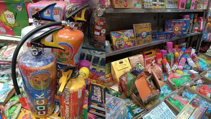 सिलिंडर गुलाल का बढ़ा क्रेज