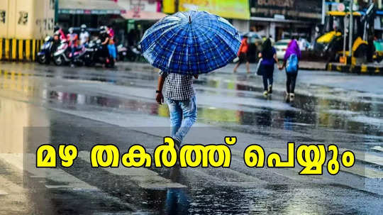 മഴ തകർത്ത് പെയ്യും; ഇന്ന് ആറ് ജില്ലകളിൽ യെല്ലോ അലേർട്ട്, ഇടിമിന്നലിനും സാധ്യത