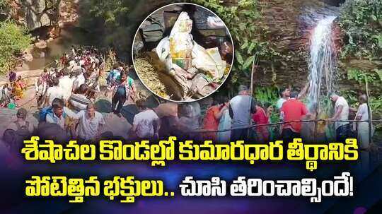 తిరుమల కొండల్లో కుమారధార తీర్థానికి పోటెత్తిన భక్తులు.. ఇక్కడి ప్రత్యేకత తెలుసా?