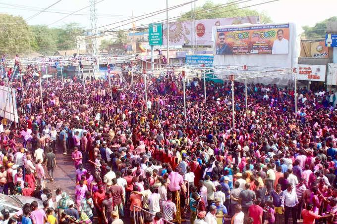 ಬಾಗಲಕೋಟೆಯಲ್ಲಿ ಹೋಳಿ ಸಂಭ್ರಮ 