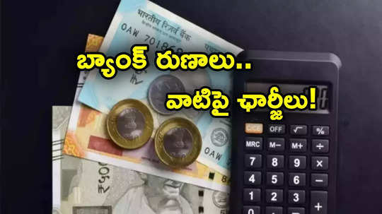 Loan Charges: ఏయే రుణాలపై బ్యాంకులు.. ఎంతెంత ఛార్జీల్ని వసూలు చేస్తాయో తెలుసా.. లిస్ట్ ఇదే..