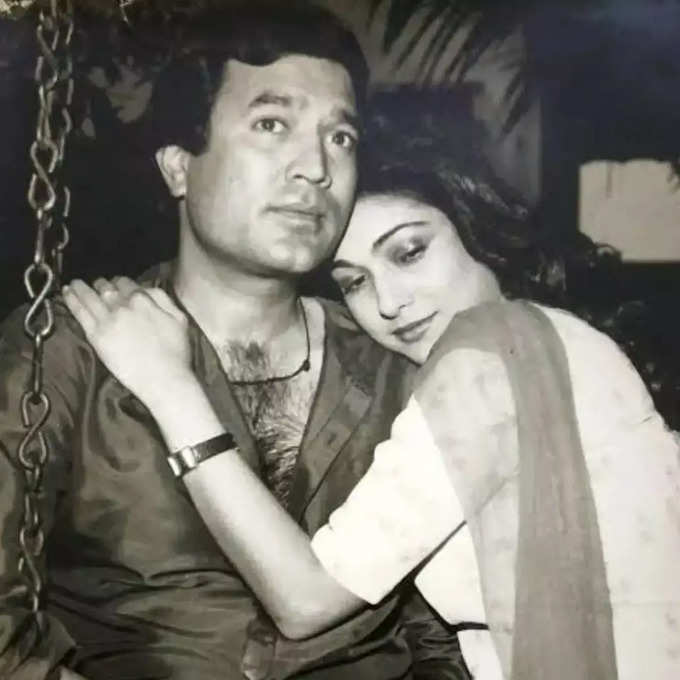 rajesh khanna- tina munim