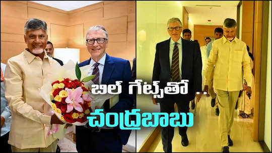 ఐటీ నుంచి ఏఐ వైపు.. బిల్ గేట్స్‌తో చంద్రబాబు భేటీ, ఏం మాట్లాడారంటే?