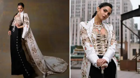 Isha Ambani Met Gala 2025 Outfit,800 करोड़ की मालकिन का 839 करोड़ का हार, 20,000 घंटों में बनी केप पहन ईशा ने मेट गाला में दिखाए रईसों वाले ठाठ - met gala