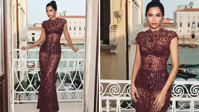 किस लेबल की पहनी है ड्रेस?