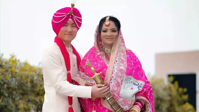 पंजाबी दुल्हन वाला नंबर- 1 अंदाज  पंजाबी दुल्हन वाला नंबर- 1 अंदाज