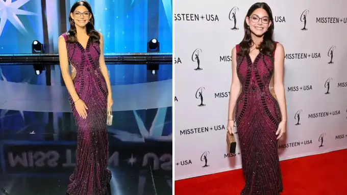 गाउन पहनकर दिखाया टशन