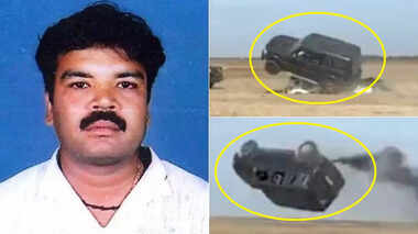 Stuntman Raju Dies,'आर्या' के स्टंटमैन राजू की मौत, कार पलटने वाले सीन के दौरान भयानक हादसा, सामने आया दिल दहला देने वाला Video - stuntman raju passed away while doing car ...