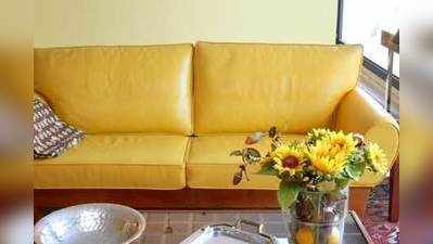Add yellow to your home decor